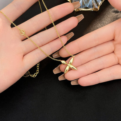 ¡®AuraJewelry¡¯LOUISETTE GOLD NECKLACE