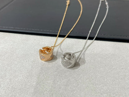 ¡®AuraJewelry¡¯LIENS EVIDENCE DIAMOND PAVED NECKLACE