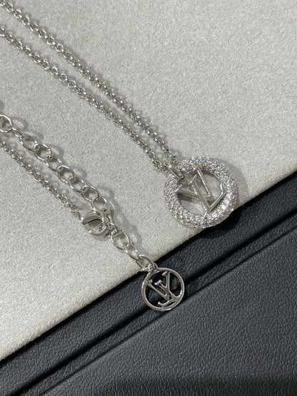 ¡®AuraJewelry¡¯BY NIGHT DIAMOND PAVED NECKLACE