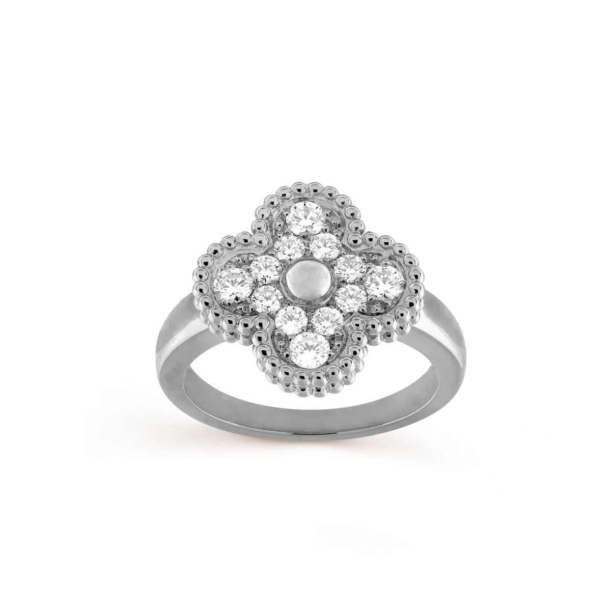 ¡®AuraJewelry¡¯CLOVER DIAMOND RING