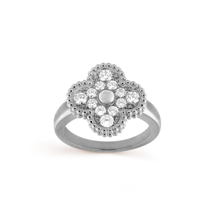 ¡®AuraJewelry¡¯CLOVER DIAMOND RING