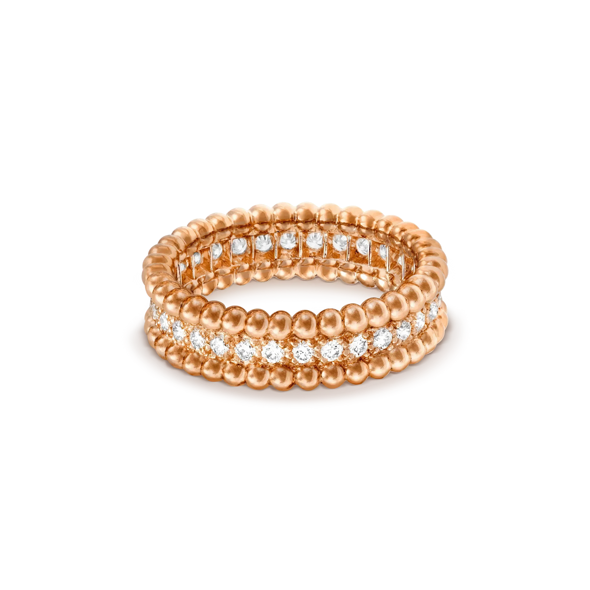 ¡®AuraJewelry¡¯PERLEE DIAMOND ROSE GOLD RING