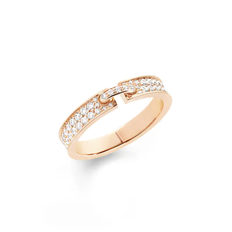 ¡®AuraJewelry¡¯ALLIANCE LIENS VIDENCE PAVED DIAMOND 4MM RING