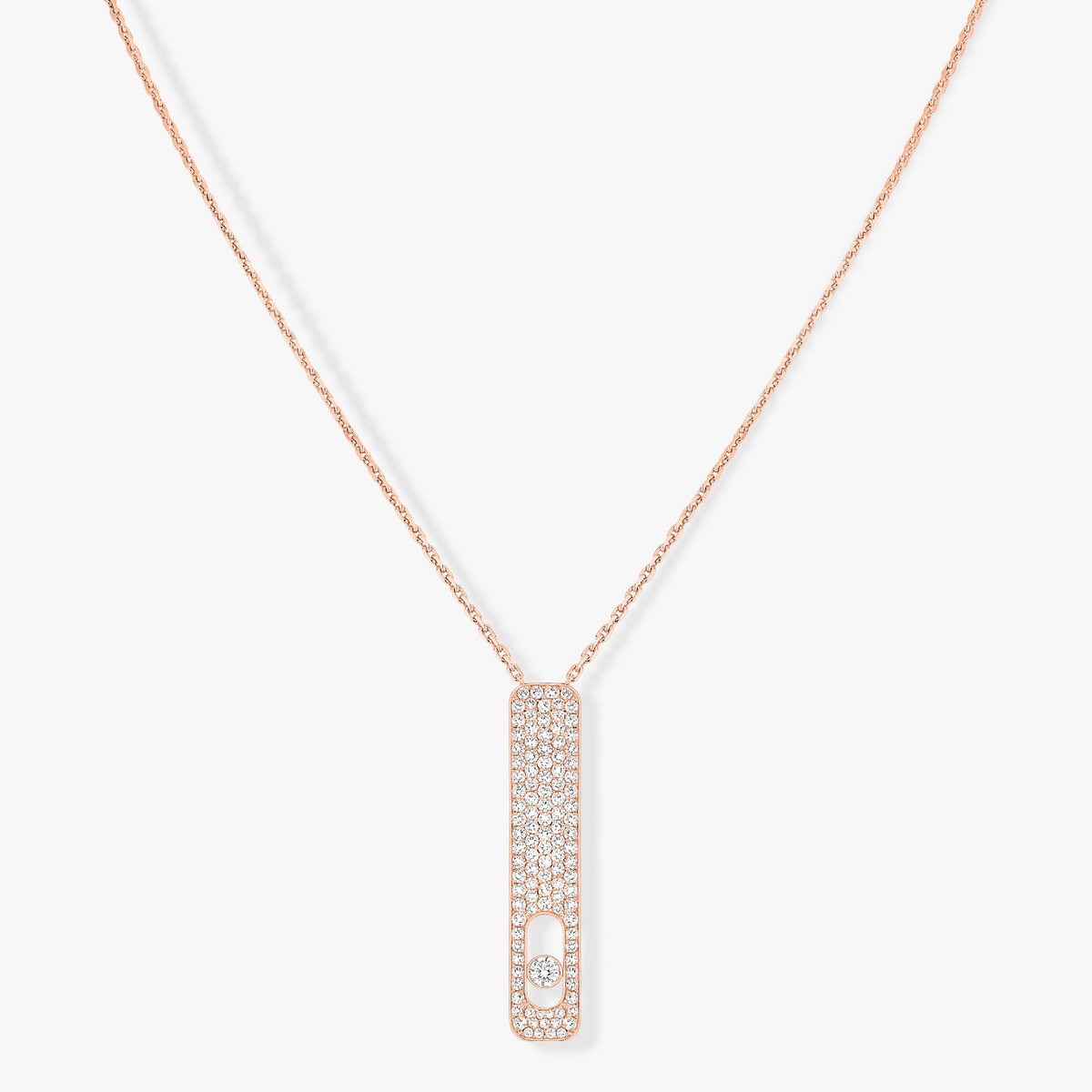 [AuraJewelry]MY FIRST DIAMOND PAVED NECKLACE