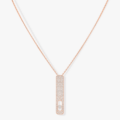[AuraJewelry]MY FIRST DIAMOND PAVED NECKLACE