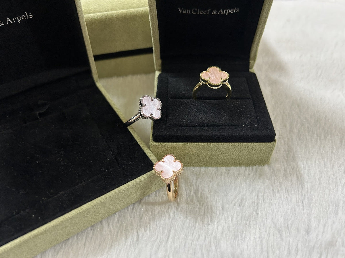 [AuraJewelry]Pink Clover Ring