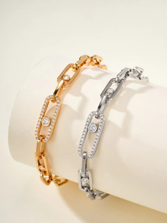 [AuraJewelry]MK NEW SLIDING DIAMOND BRACELET