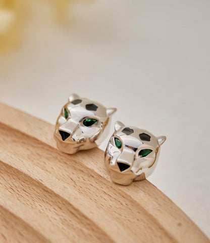 [AuraJewelry] CHRRTAH-PRINT STUD EARRINGS, THREE COLORS