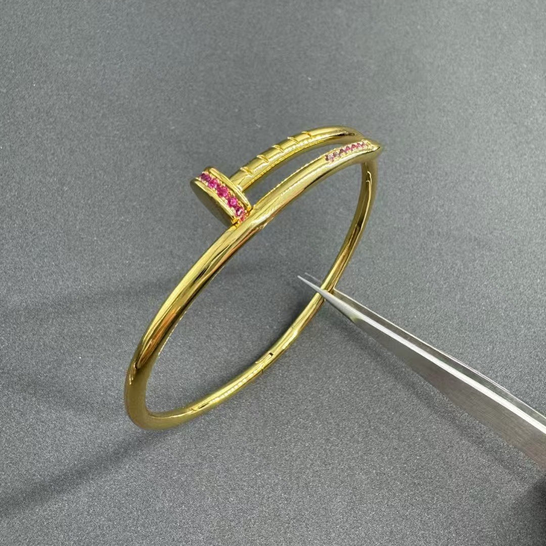 [AuraJewelry]JUSTE BRACELET 2.5MM DIAMONDS NEW