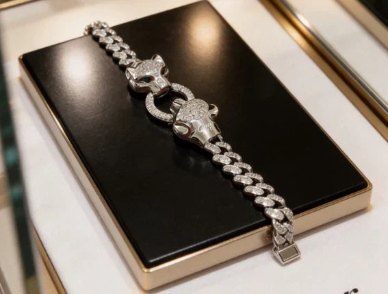 [AuraJewelry]DOUBLE PANTHER BRACELET