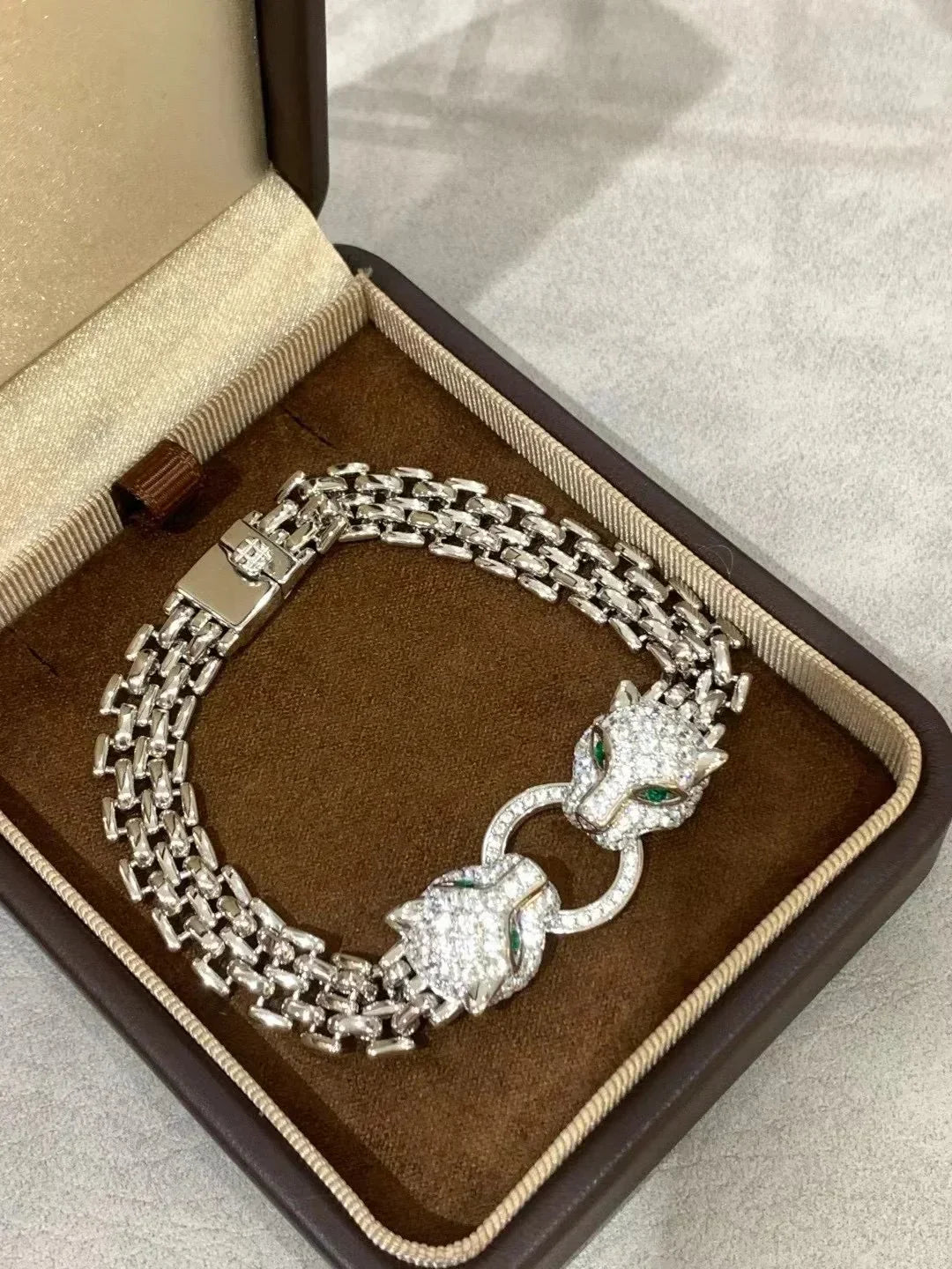 [AuraJewelry]DOUBLE PANTHER BRACELET