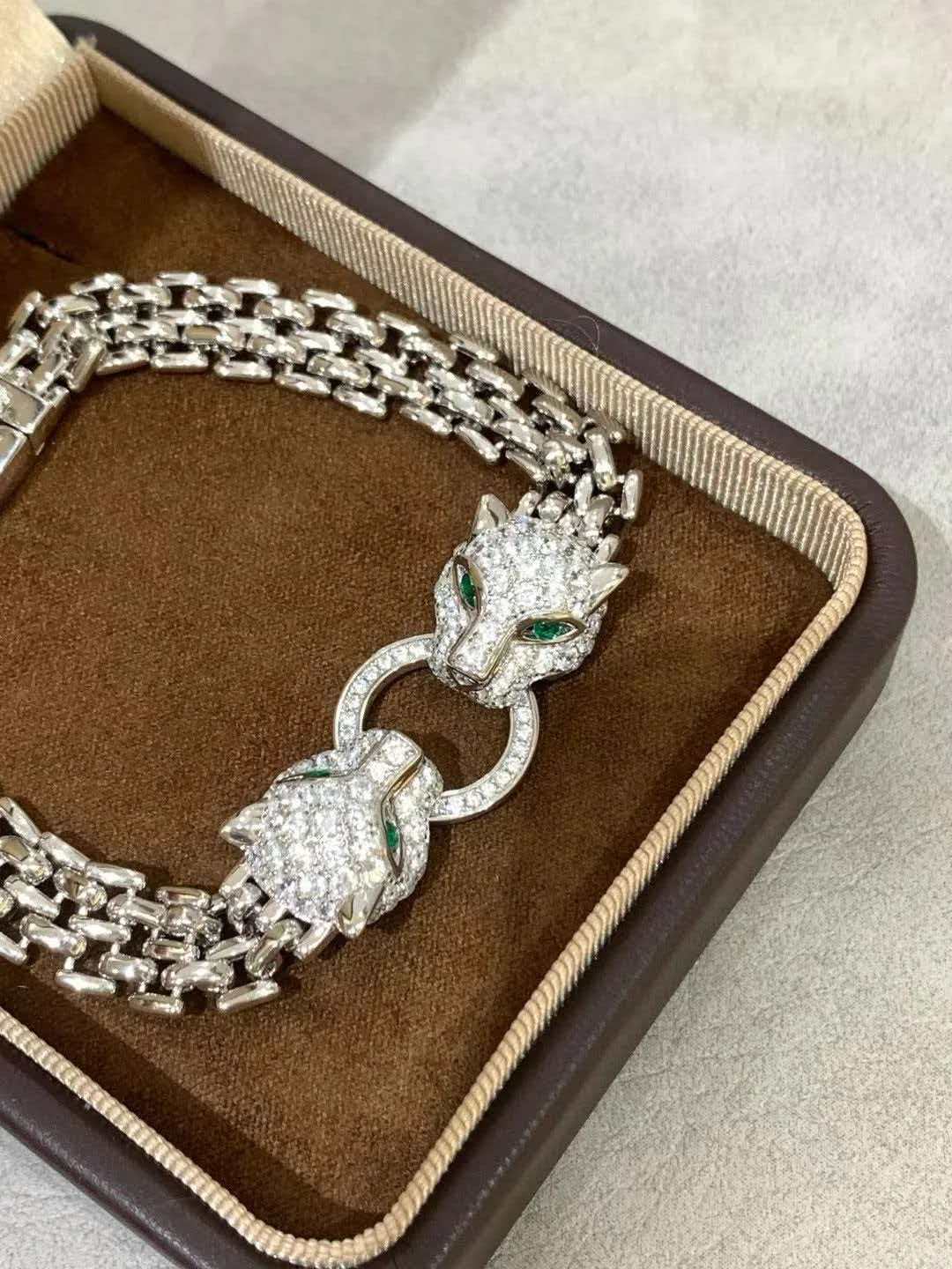 [AuraJewelry]DOUBLE PANTHER BRACELET