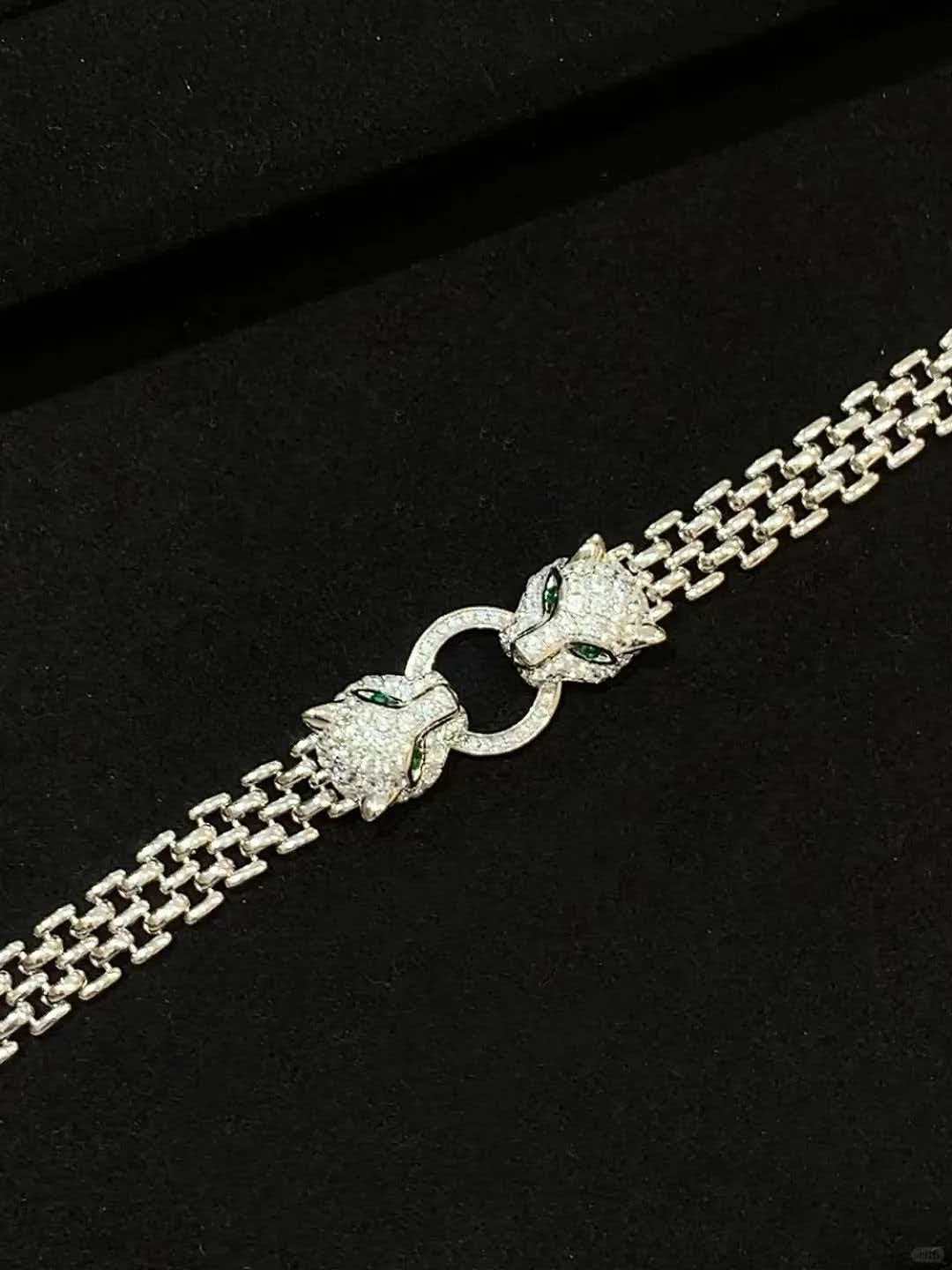 [AuraJewelry]DOUBLE PANTHER BRACELET