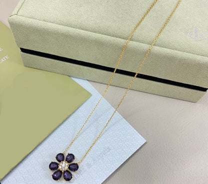[AuraJewelry] flower necklace