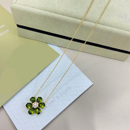 [AuraJewelry] flower necklace
