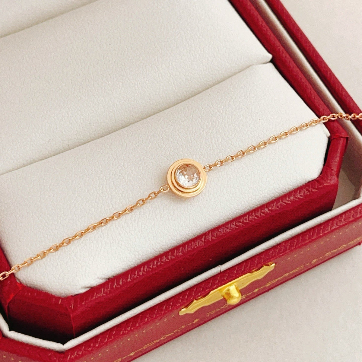 [AuraJewelry] UFO Series Single Diamond Bracelet