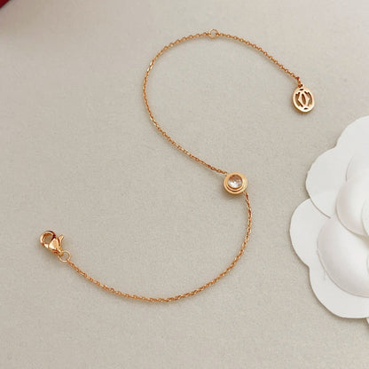 [AuraJewelry] UFO Series Single Diamond Bracelet