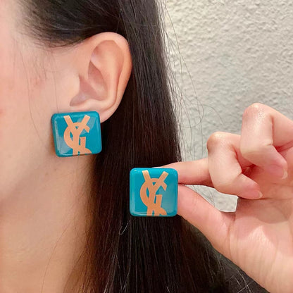 [AuraJewelry]Classic Letter Earrings