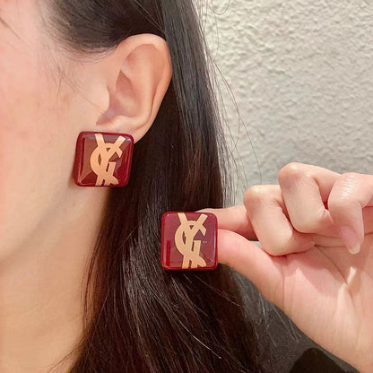 [AuraJewelry]Classic Letter Earrings