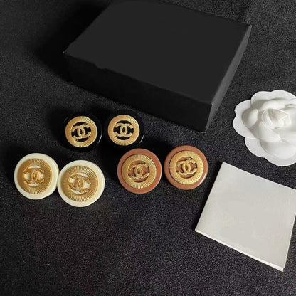 [AuraJewelry]Classic Double C Earrings