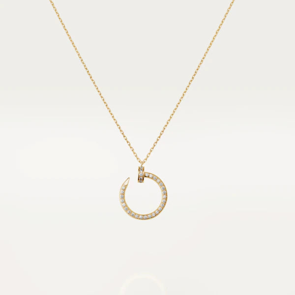 ¡®AuraJewelry¡¯JUSTE NECKLACE GOLD DIAMONDS