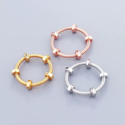 [AuraJewelry] Screw Series Ring