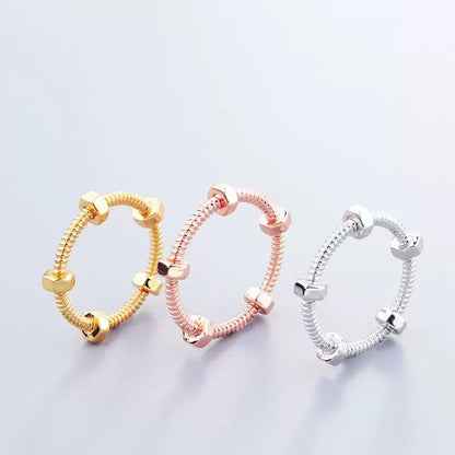 [AuraJewelry] Screw Series Ring