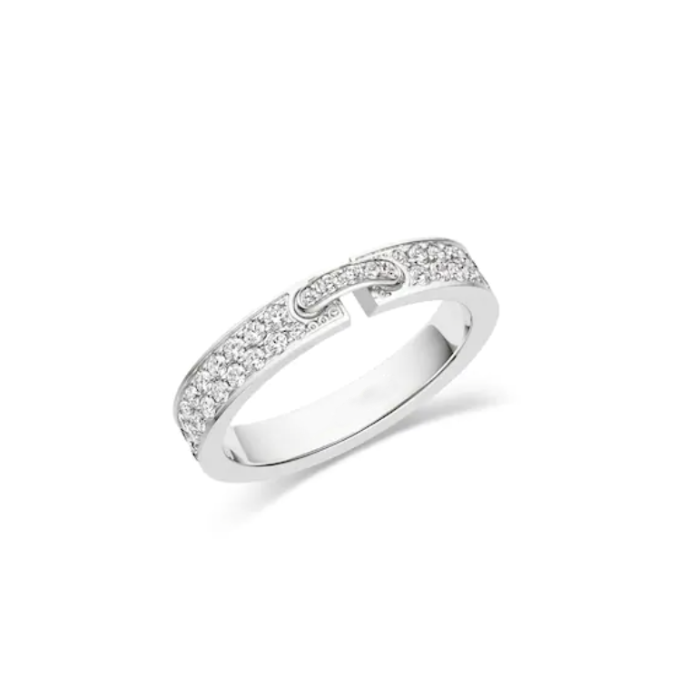 ¡®AuraJewelry¡¯ALLIANCE LIENS VIDENCE PAVED DIAMOND 4MM RING