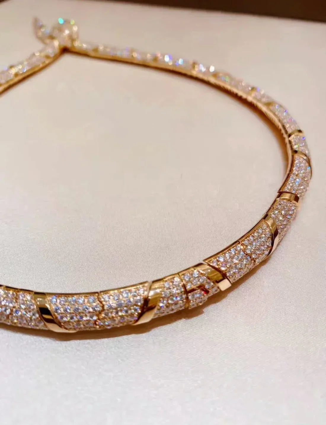 [✨AuraJewelry✨]HAUTE COUTURE GOLD SERPENTI NECKLACE