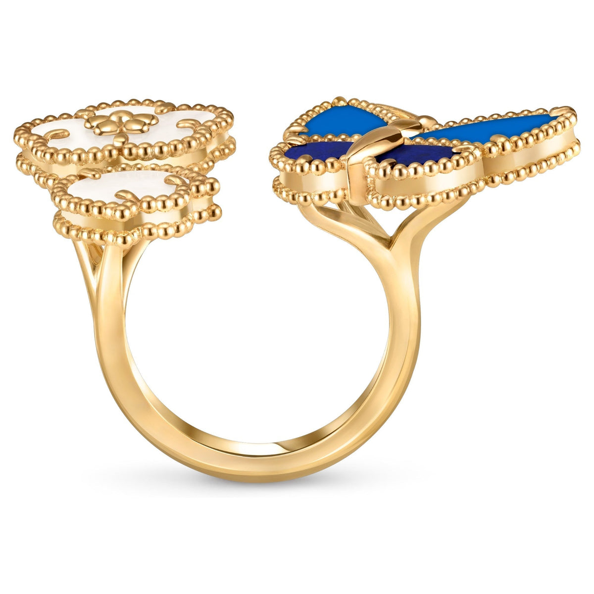 [AuraJewelry]LUCKY SPRING BUTTERFLY OPEN-FACE RINGS