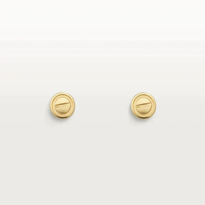 ¡®AuraJewelry¡¯LOVE EARRINGS GOLD 10MM