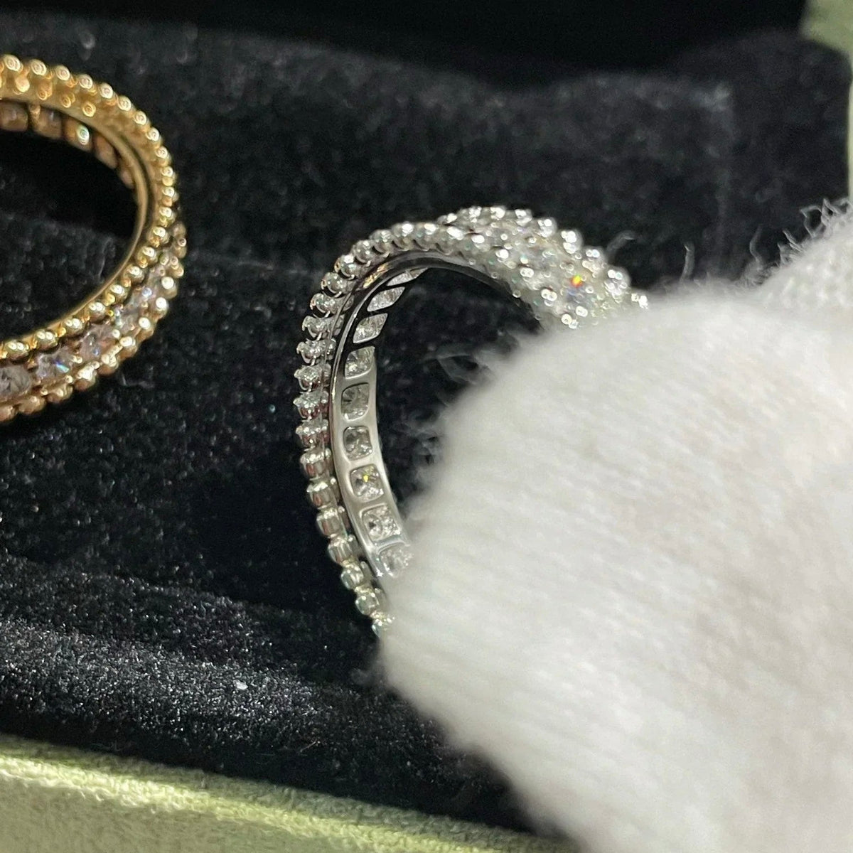 ¡®AuraJewelry¡¯PERLEE DIAMOND ROSE GOLD RING