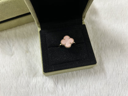 [AuraJewelry]Pink Clover Ring