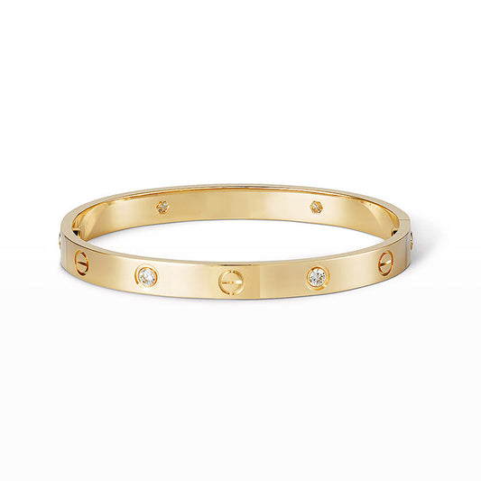¡®AuraJewelry¡¯LOVE BRACELET 6.1MM 4 DIAMONDS