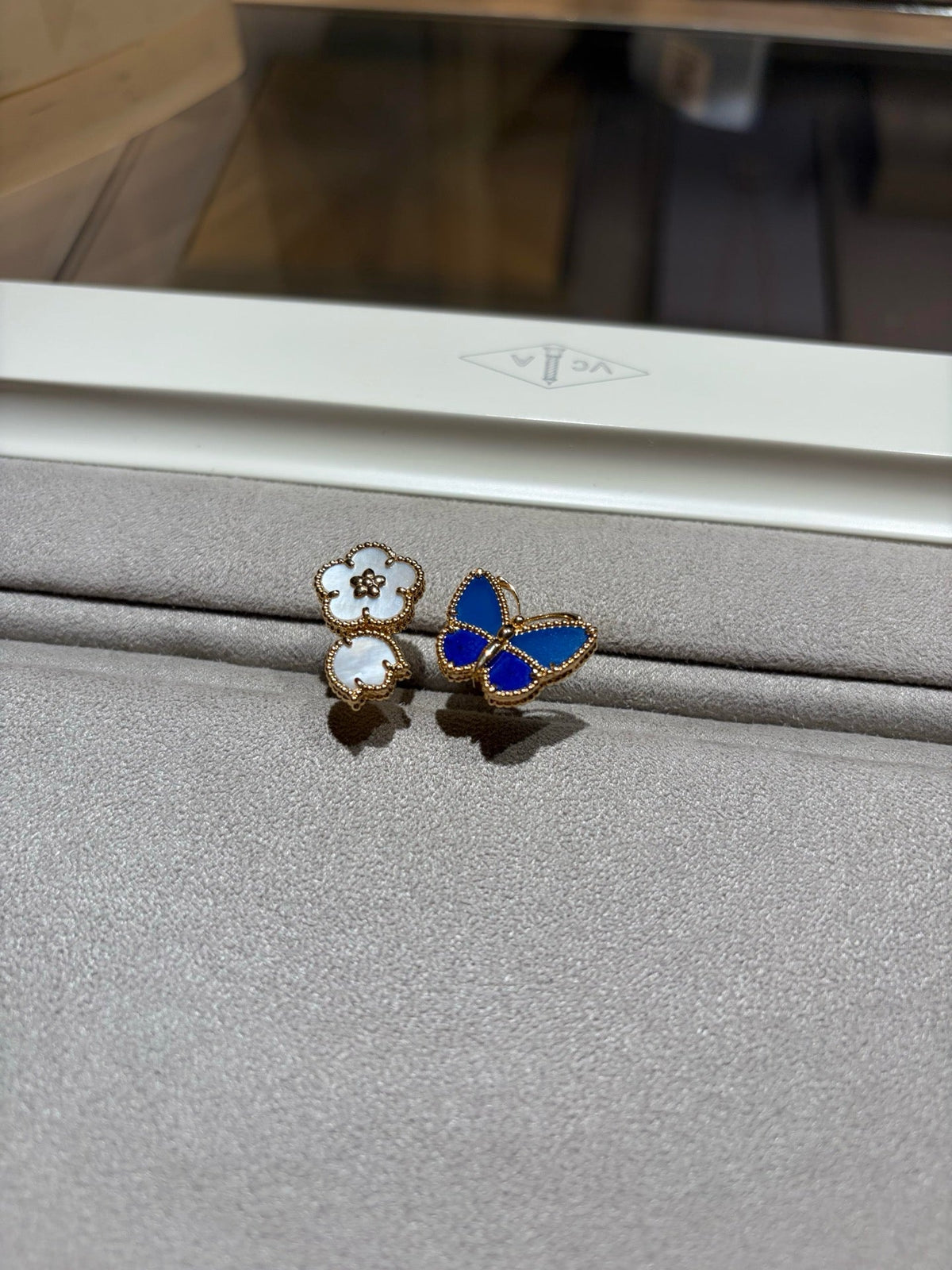 [AuraJewelry]LUCKY SPRING BUTTERFLY OPEN-FACE RINGS