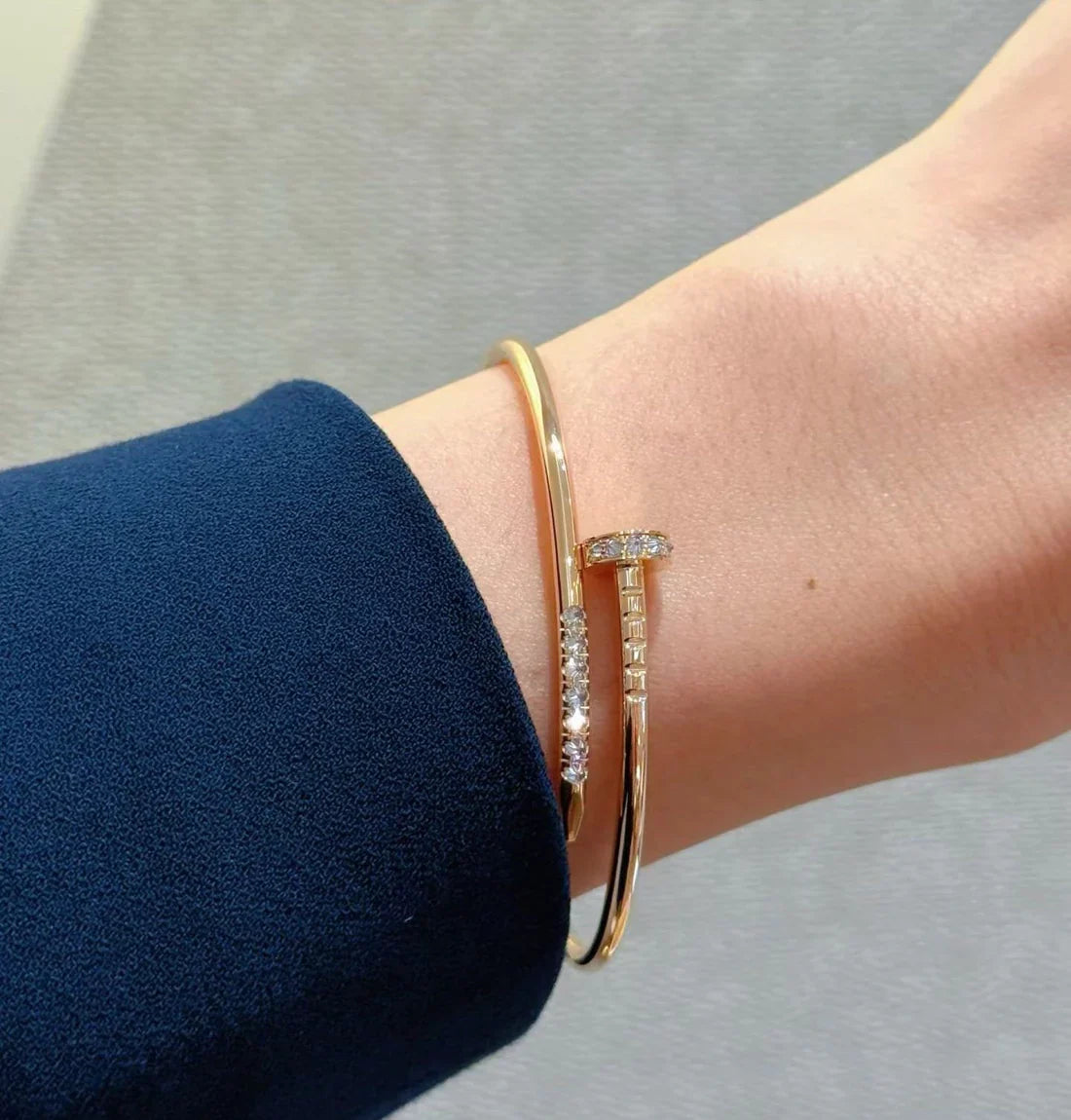 [AuraJewelry]JUSTE BRACELET 2.5MM DIAMONDS NEW