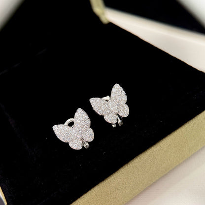 ¡®AuraJewelry¡¯BUTTERFLY ALL DIAMOND EARRINGS
