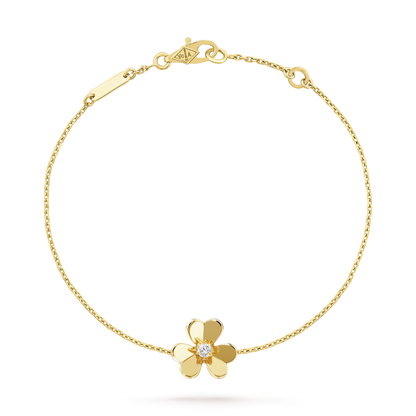 ¡®AuraJewelry¡¯FRIVOLE GOLD FLOWER PINK MALACHITE BRACELET
