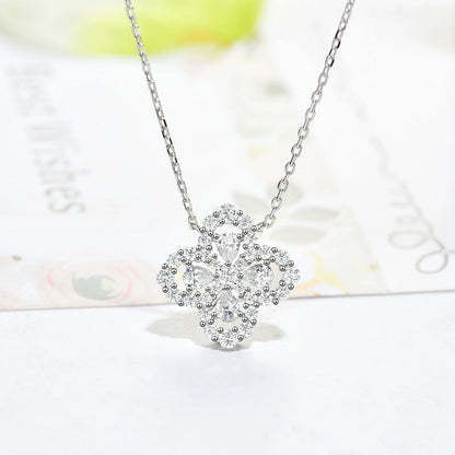 ¡®AuraJewelry¡¯LOOP NECKLACE FULL MOTIF DIAMOND 16MM MULTIPLE COLORS