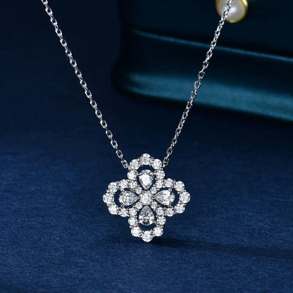 ¡®AuraJewelry¡¯LOOP NECKLACE FULL MOTIF DIAMOND 16MM MULTIPLE COLORS