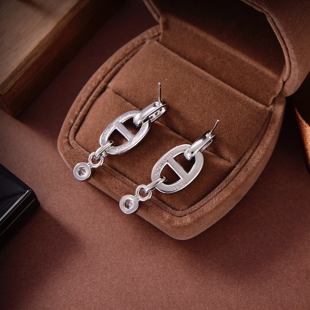 ¡®AuraJewelry¡¯HM CHAINE DIAMOND EARRINGS