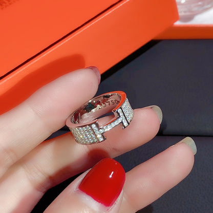¡®AuraJewelry¡¯H RING FULL DIAMOND