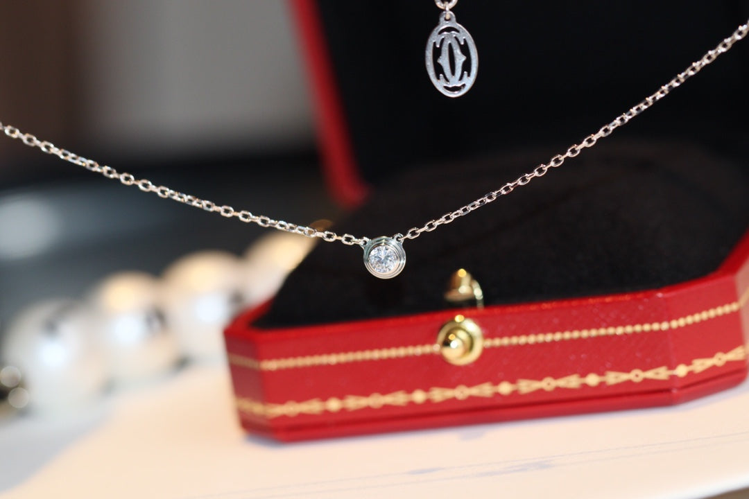 ¡®AuraJewelry¡¯DAMOUR DIAMOND NECKLACE