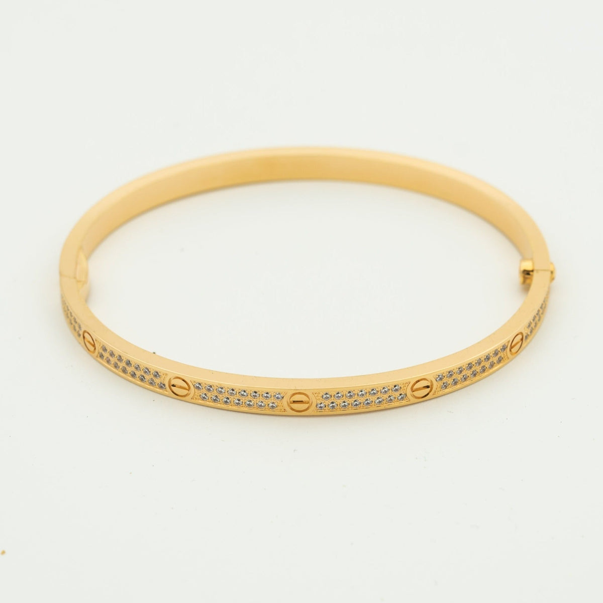 ¡®AuraJewelry¡¯LOVE BRACELET 3.65MM DIAMOND-PAVED
