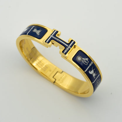 ¡®AuraJewelry¡¯H BRACELET BLUE CERAMIC