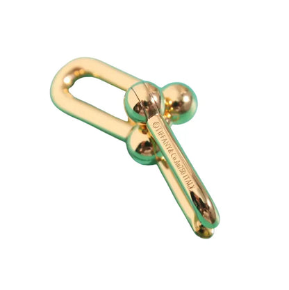 [AuraJewelry]TF HORSESHOE BUCKLE EARRINGS