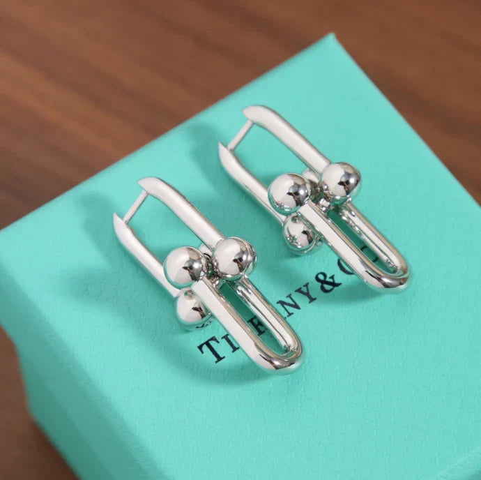 [AuraJewelry]TF HORSESHOE BUCKLE EARRINGS