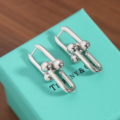 [AuraJewelry]TF HORSESHOE BUCKLE EARRINGS