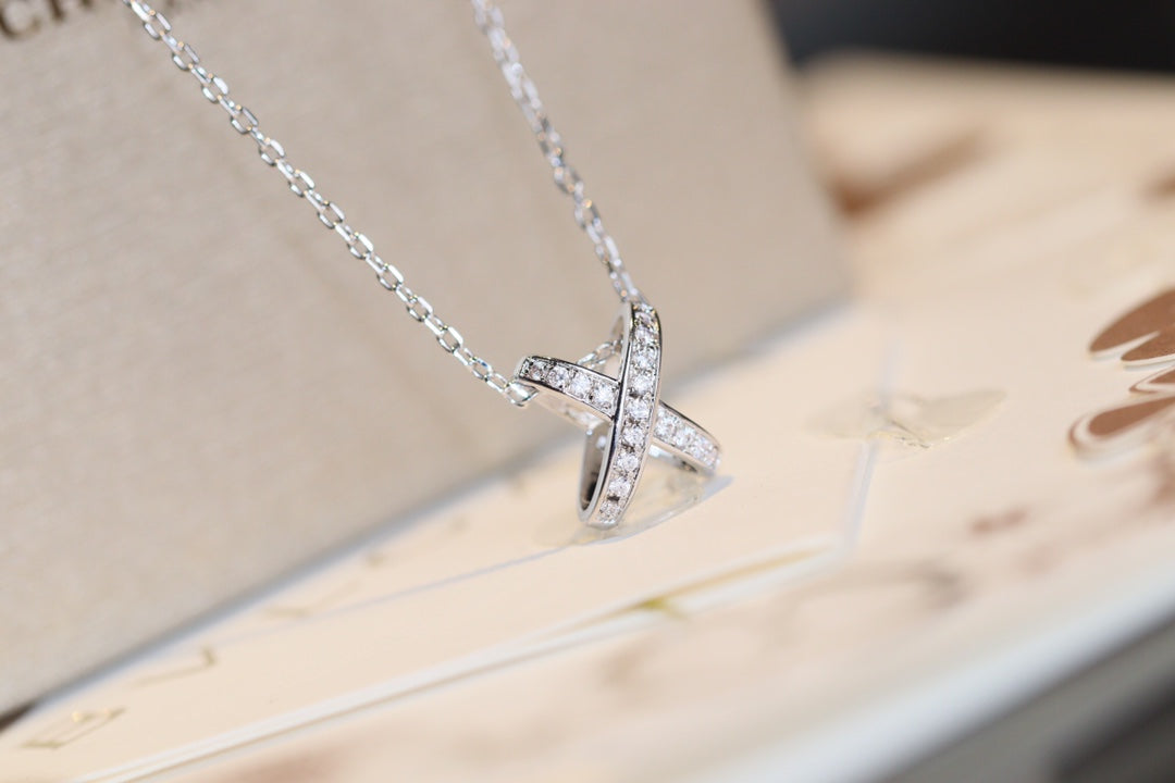 ¡®AuraJewelry¡¯JEUX DE DIAMOND NECKLACE