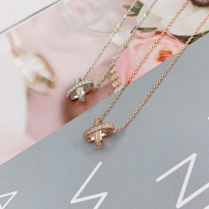 ¡®AuraJewelry¡¯JEUX DE DIAMOND NECKLACE